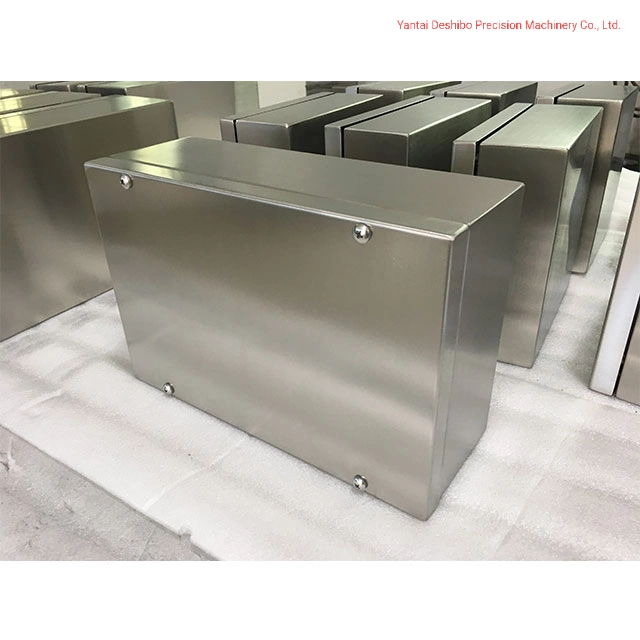 Customized Bending Welding Galvanized Aluminum Stainless Steel Iron Box Sheet Metal Box Fabrication