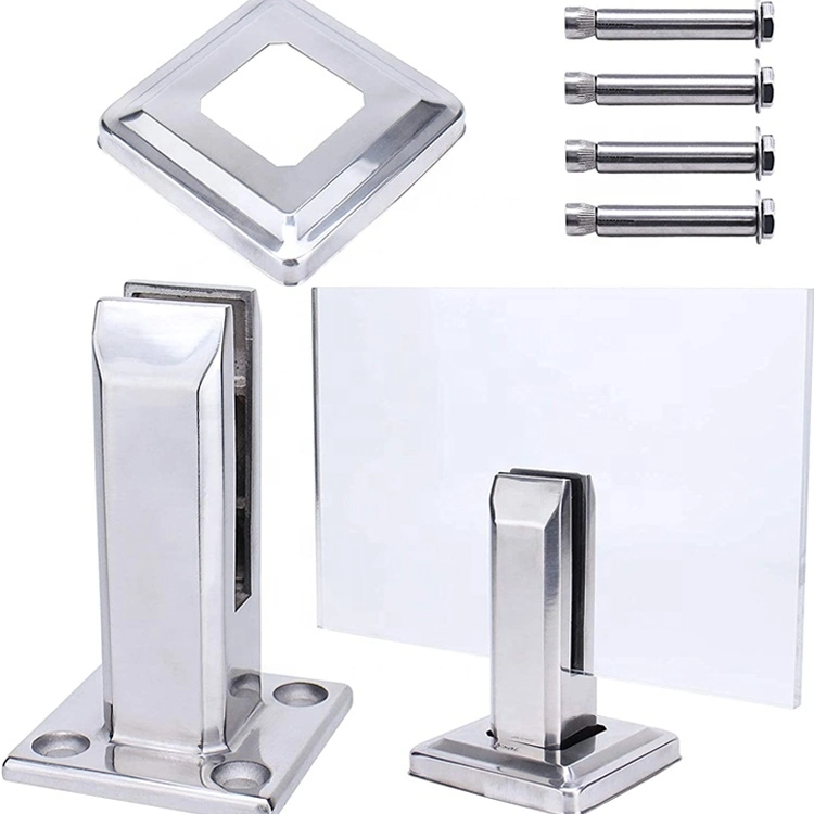 High Quality Stainless Steel Side Mounted Railing Outdoor Swimming Pool Frameless Glass Fence Spigot