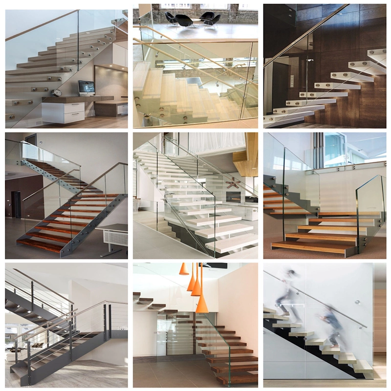 Prima Frameless Glass Balustrade Balcony Railing with LED Light Balustrades &amp; Handrail Tread Stair