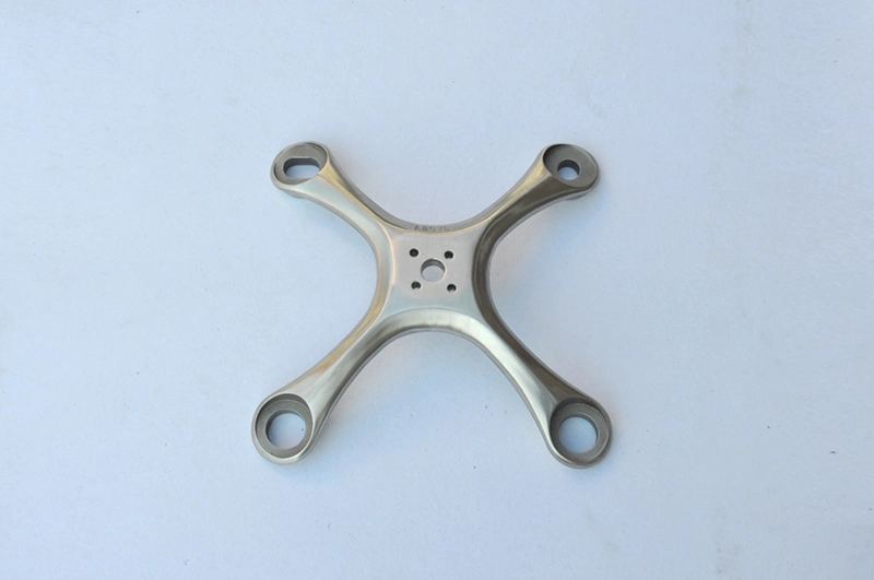 China Factory High Building Hardware 316/304 Stainless Steel Holder Spider Glass Point Fixed Fitting