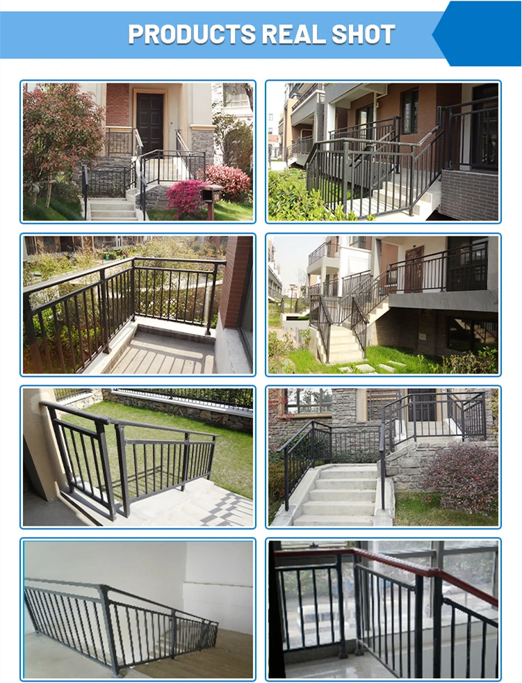 Aluminum Railing, Glass, PVC, Commercial Balcony Residential Apartment Picket Railing, Post Decking Porch Security Outdoor Railing