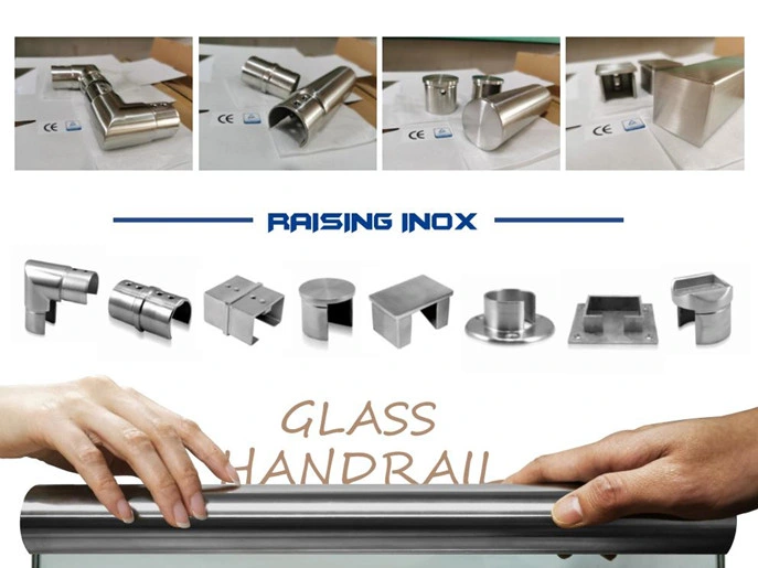 Stainless Steel Slotted Tube for Frameless Glass Balustrade/Channel Tube Fittings/Glass Railing
