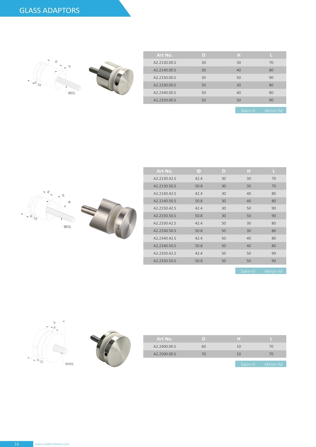 China Supplier Outdoor Stainless Steel Glass Balustrade Fittings for Stair Railing with Ce