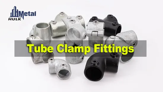 Powder Coating 132 Malleable Iron Pipe Clamp Railing Base Flange