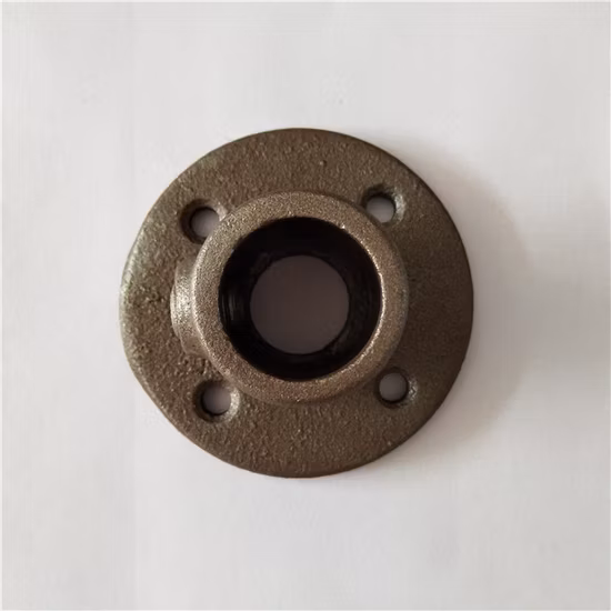 Scaffolding Clamps Malleable Iron Hot Galvanized Cast Iron Pipe Fitting Railing Base Flange