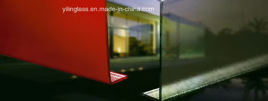 Durable Customized Aluminum Base U Channel Glass Balustrade/Handrail/Railing for Residential Project