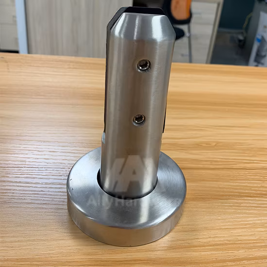Precision Casting Fence SS304 Glass Balustrade Spigots for 10-12mm Glass