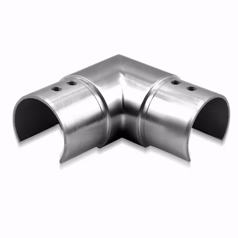 Stainless Steel Slotted Tube Fittings/Frameless Glass Balustrade/Balcony Railing/Staircase Fittings