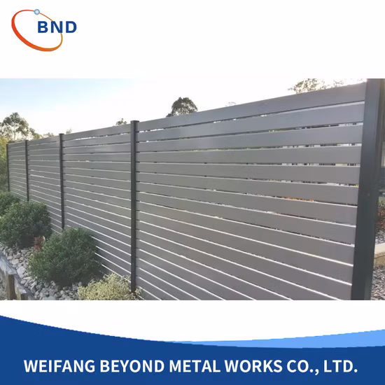 Aluminium Railing with Aluminium Profile for Balcony and Garden