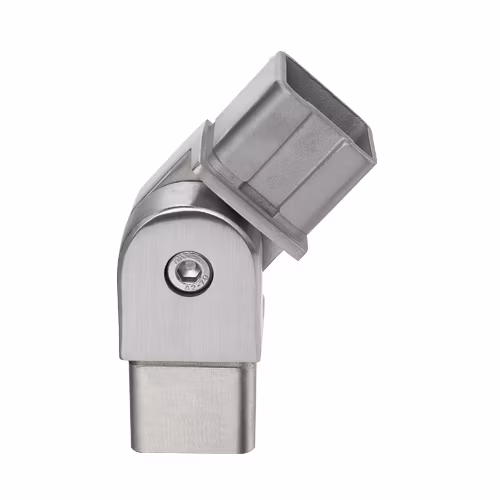 China Factory Square Stainless Steel Tube Connectors Fitting for Stair Railing System
