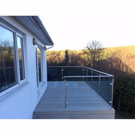 Gaoming 316 Hardware U Channel Glass Railing/Glass Pool Fence Spigot