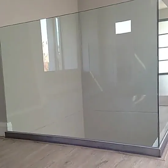 Prima Low Price Balcony Aluminum U Channel Tempered Glass Railing