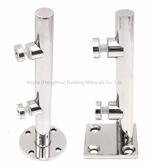 Stainless Steel Swimming Pool Glass Fencing Spigot Frameless Glass Balustrade Circular Base Spigot Vs214